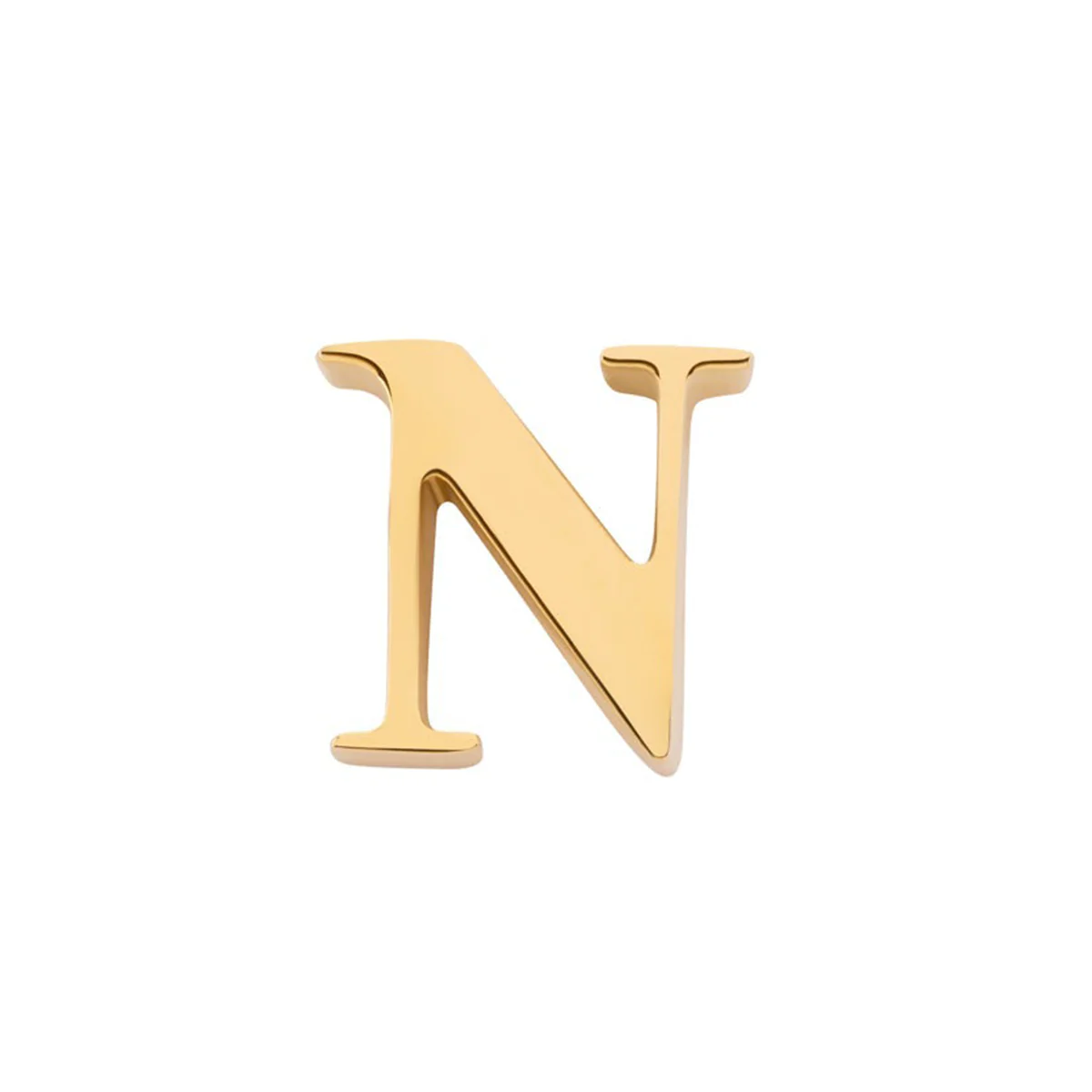 Initial Necklace Charm (Gold) - Image 14