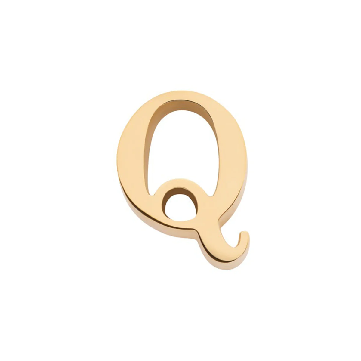 Initial Necklace Charm (Gold) - Image 17