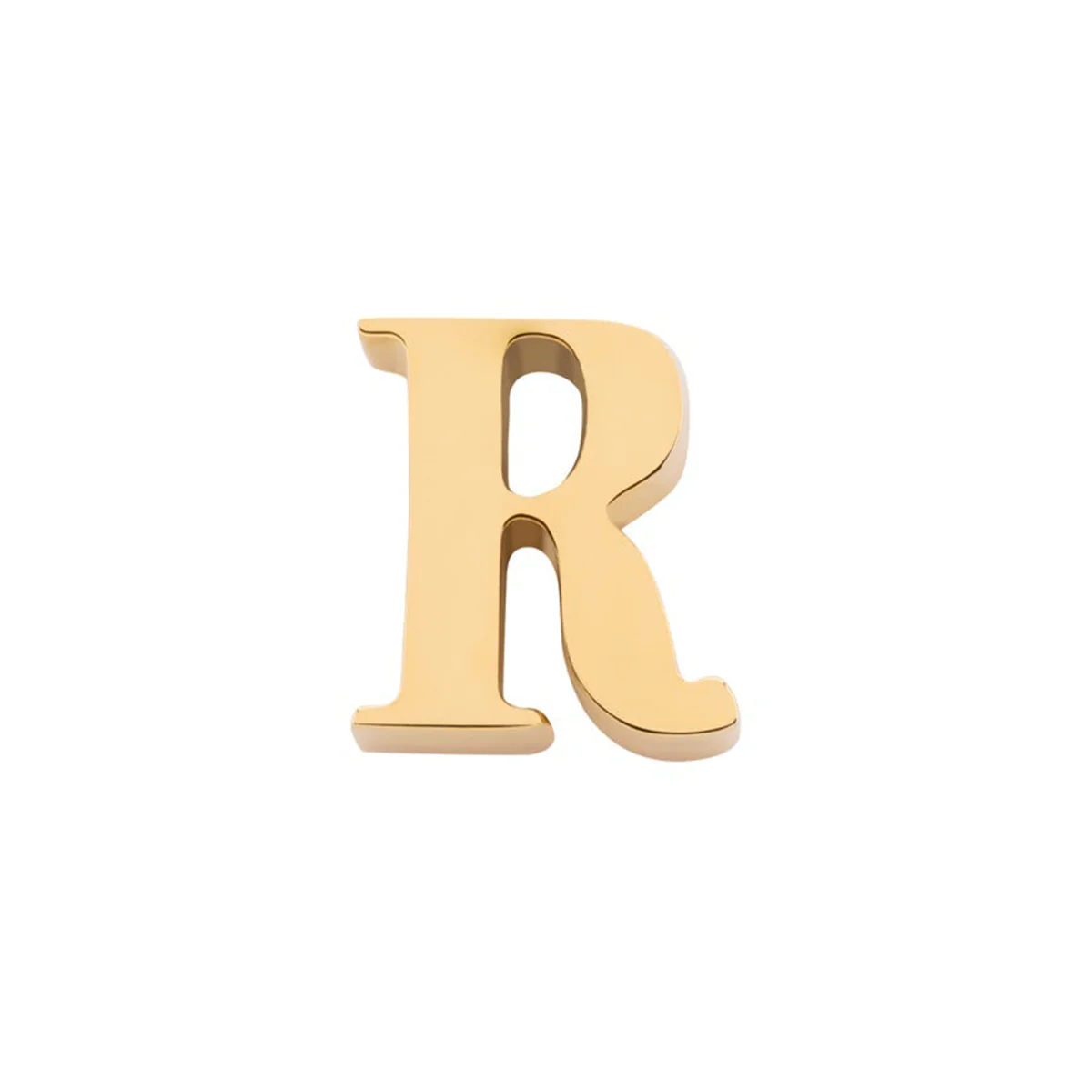 Initial Necklace Charm (Gold) - Image 18