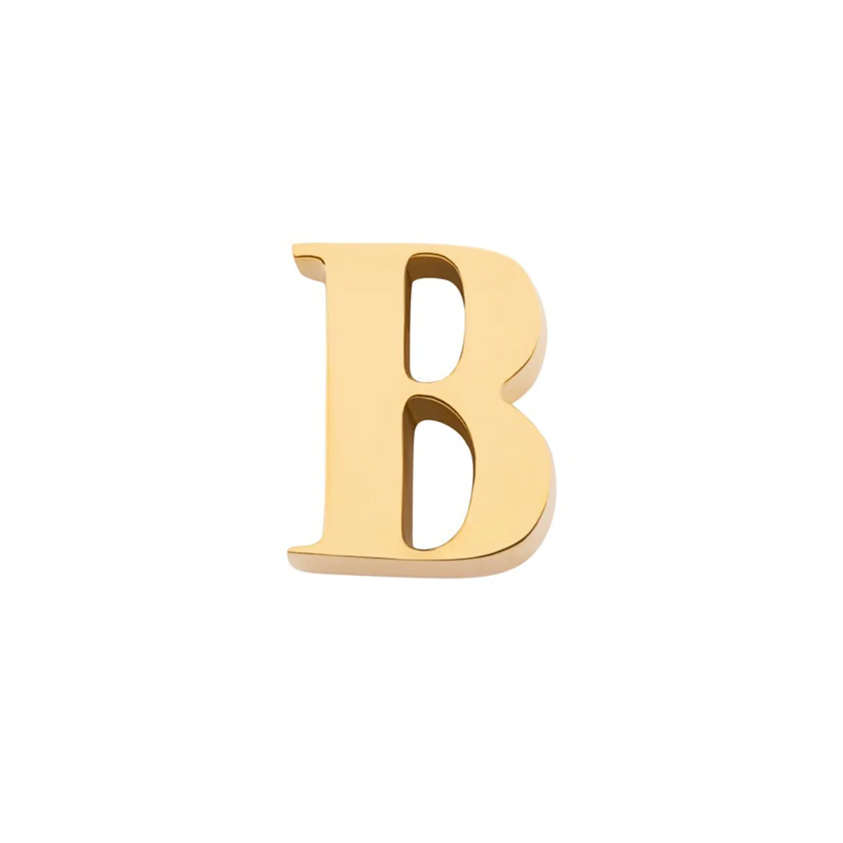 Initial Necklace Charm (Gold) - Image 2
