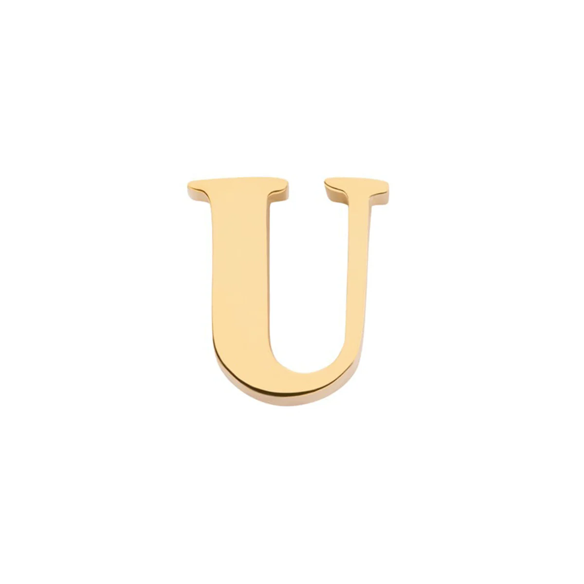 Initial Necklace Charm (Gold) - Image 21