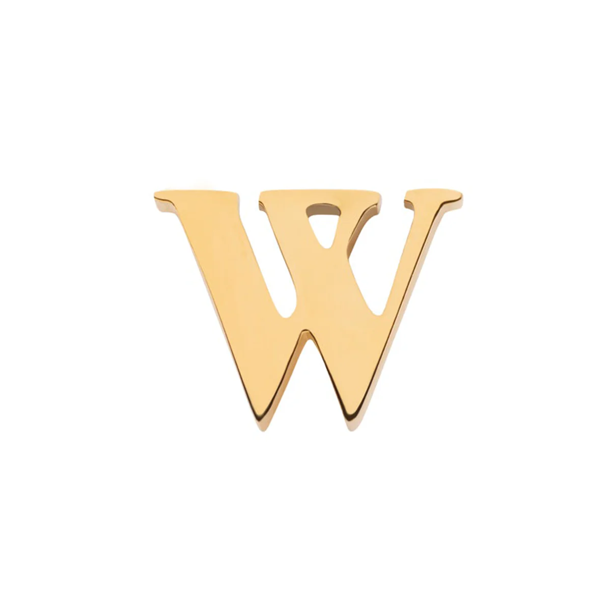 Initial Necklace Charm (Gold) - Image 23