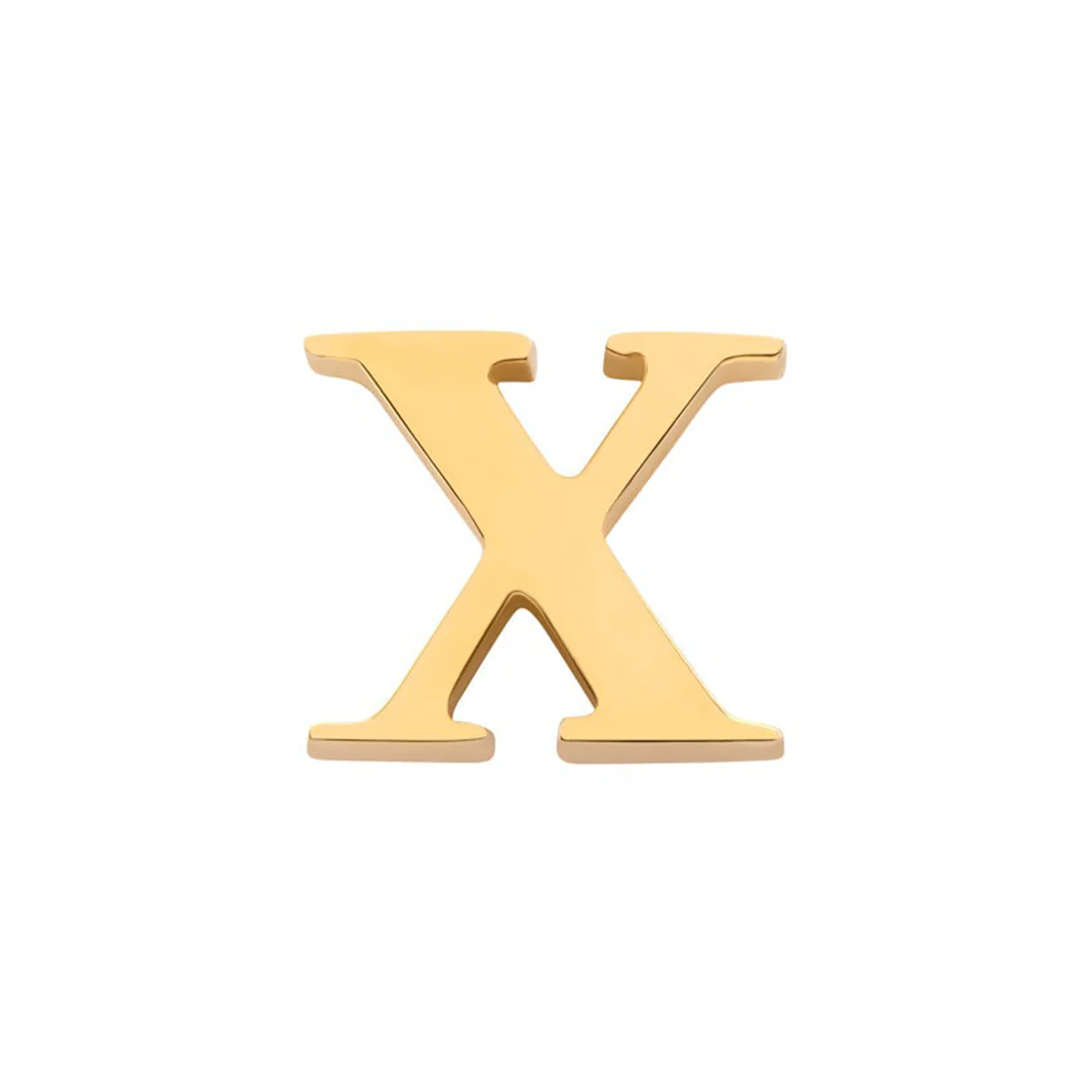 Initial Necklace Charm (Gold) - Image 24