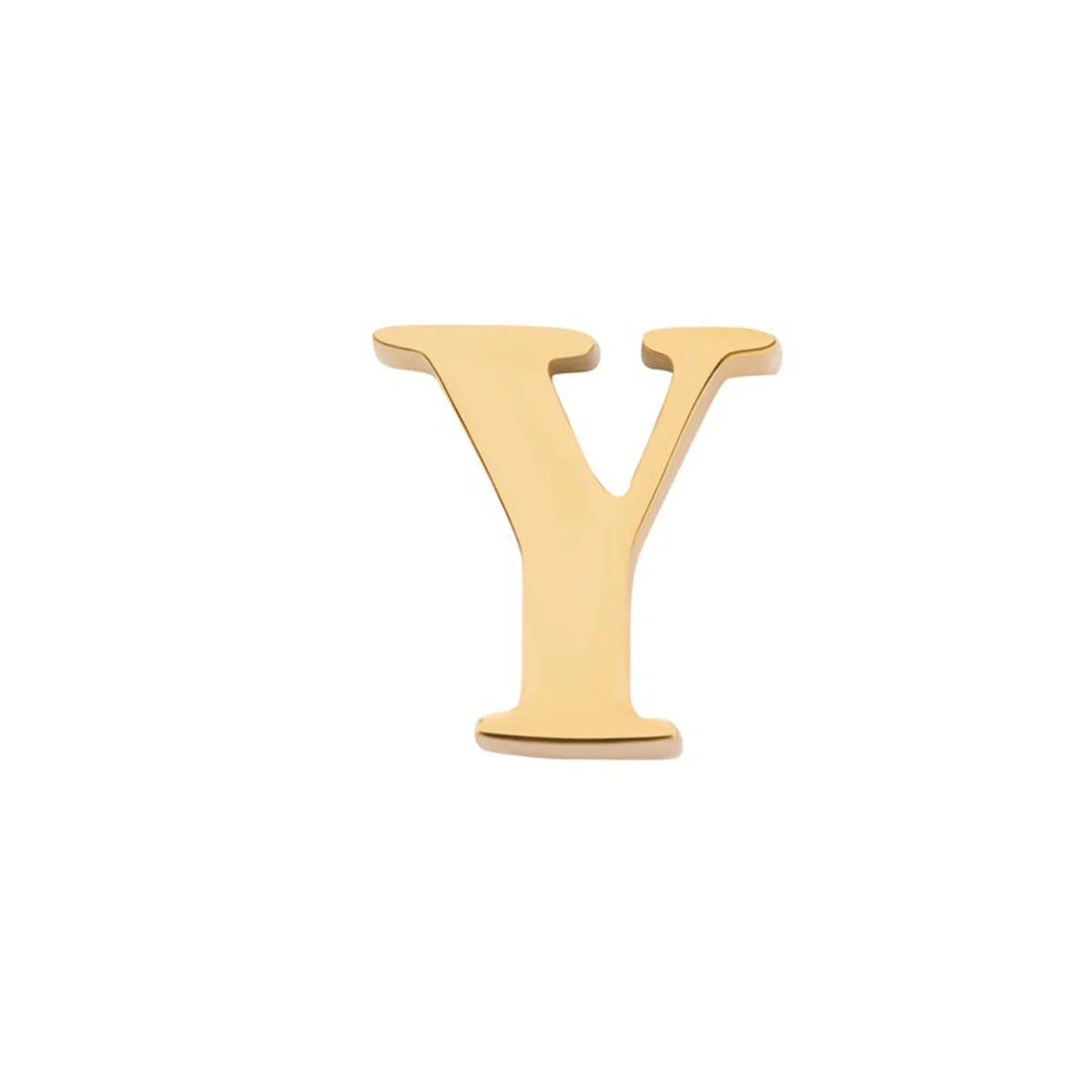 Initial Necklace Charm (Gold) - Image 25
