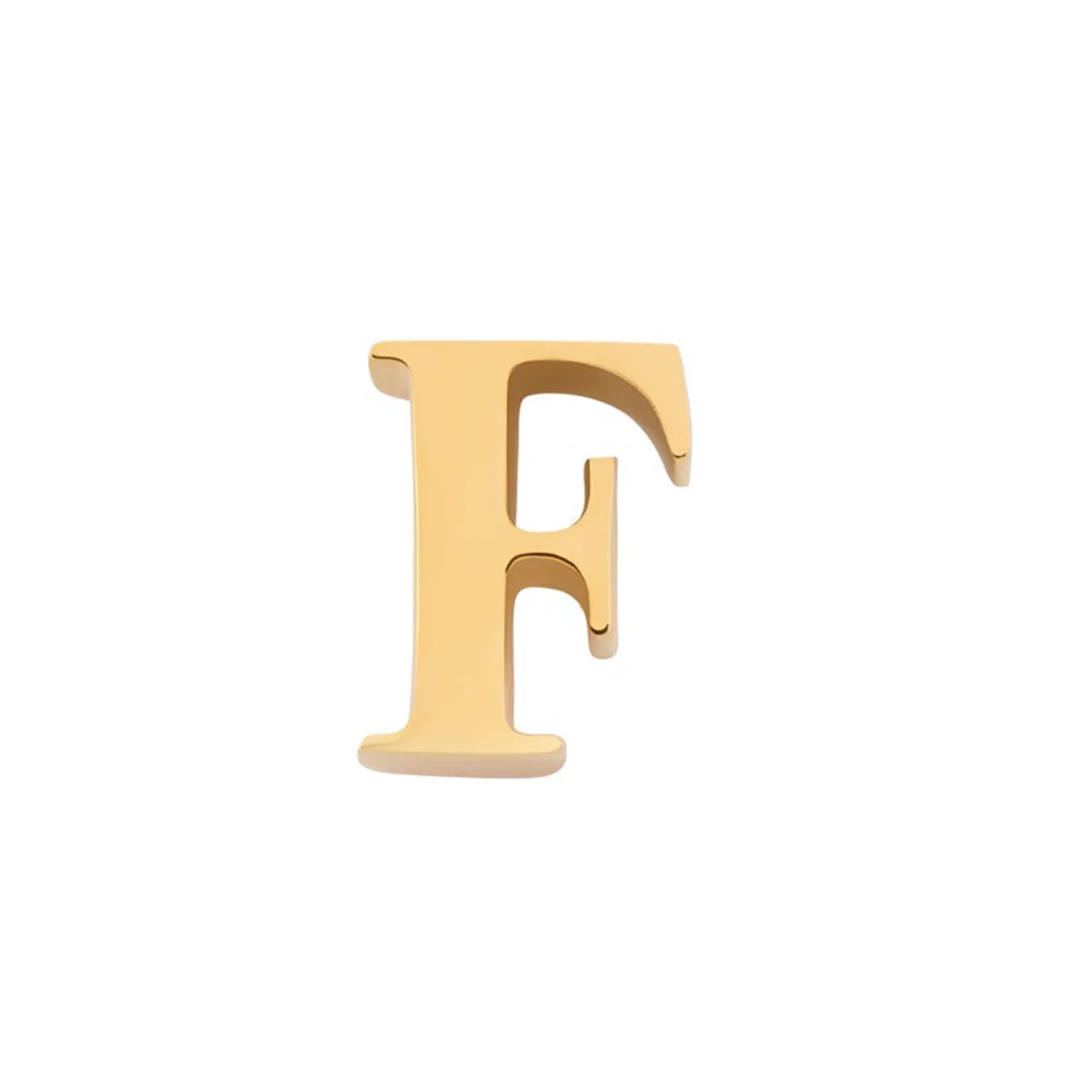 Initial Necklace Charm (Gold) - Image 6