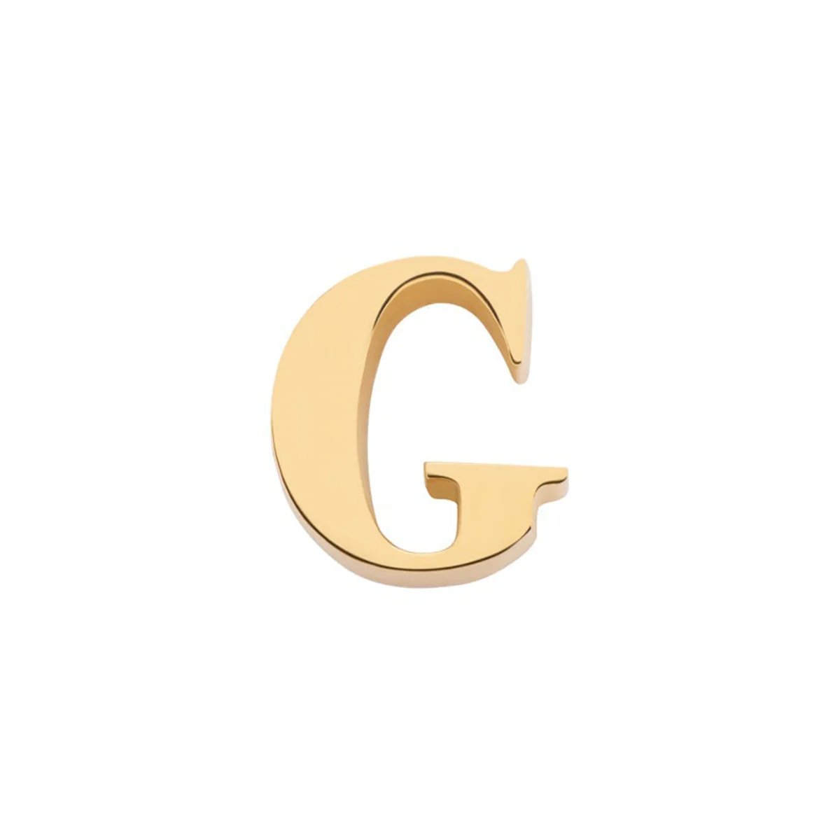 Initial Necklace Charm (Gold) - Image 7