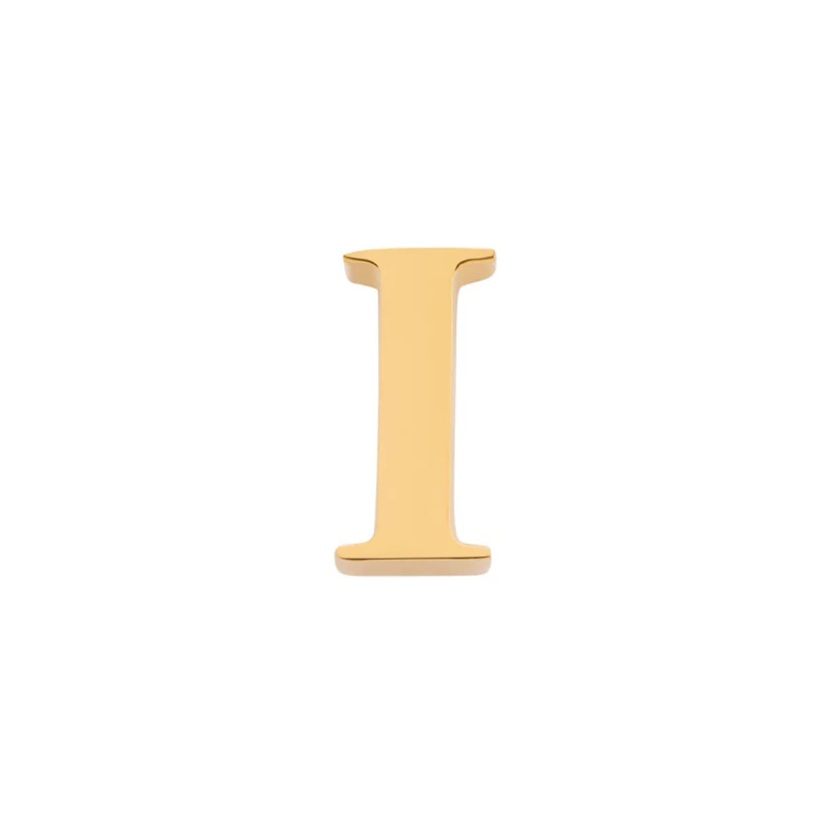 Initial Necklace Charm (Gold) - Image 9