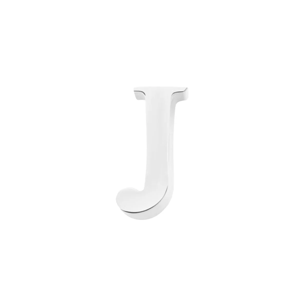 Initial Necklace Charm (Silver) - Image 10