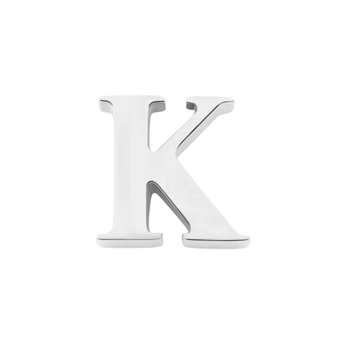 Initial Necklace Charm (Silver) - Image 11