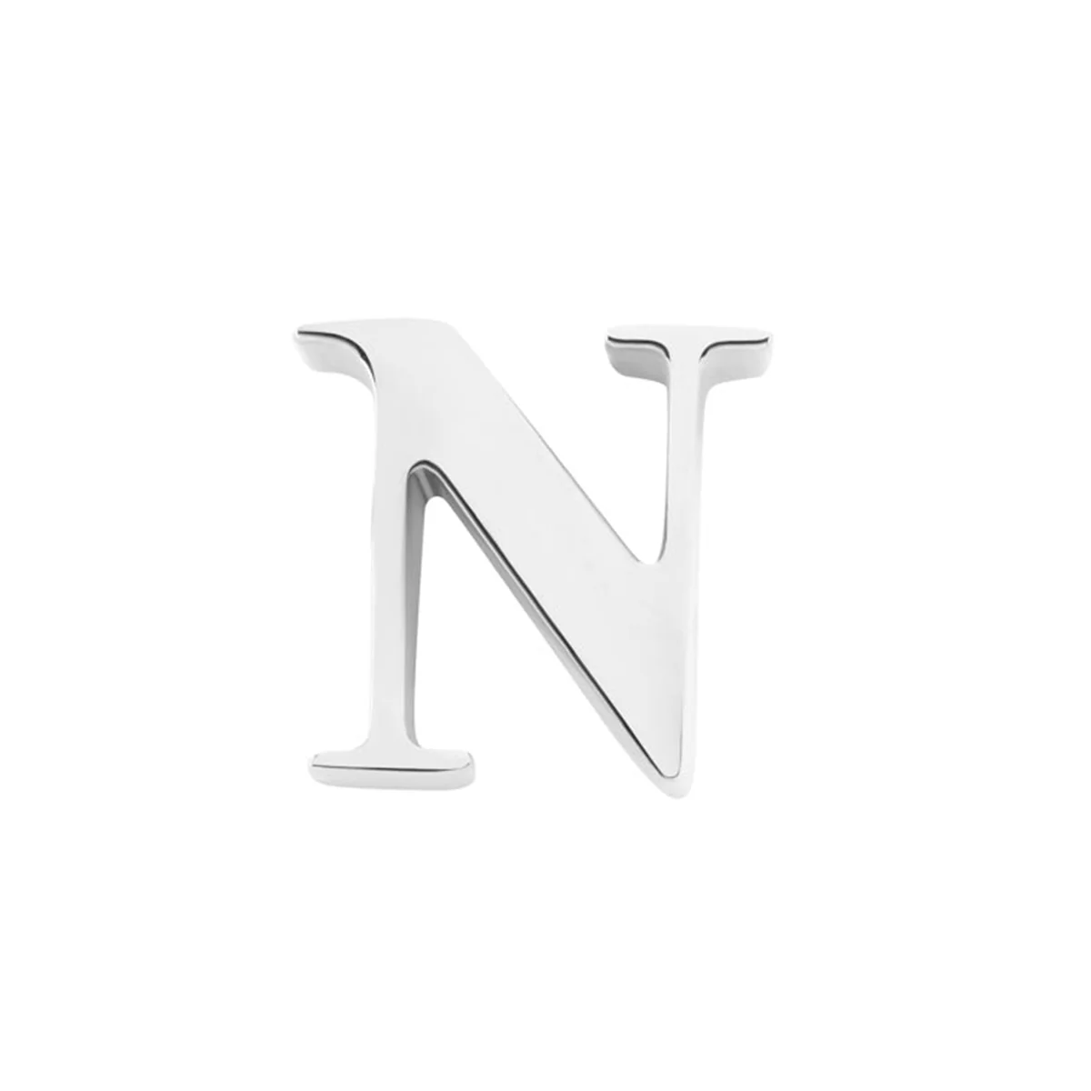 Initial Necklace Charm (Silver) - Image 14