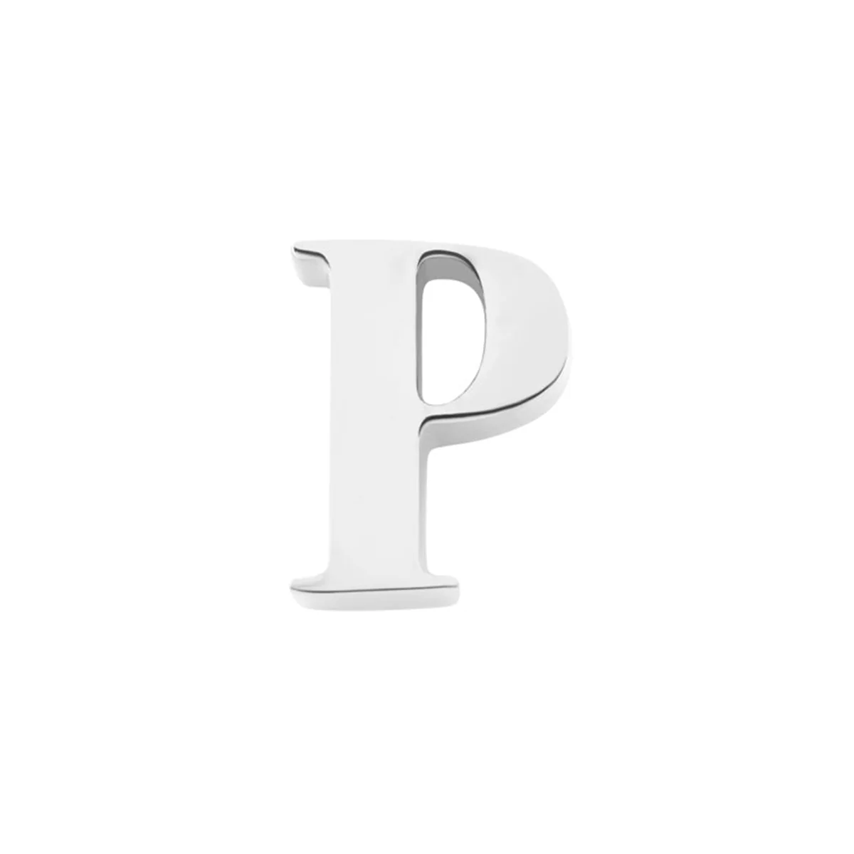 Initial Necklace Charm (Silver) - Image 16