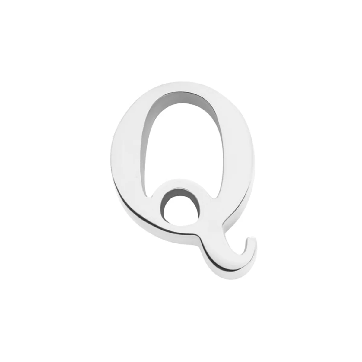 Initial Necklace Charm (Silver) - Image 17