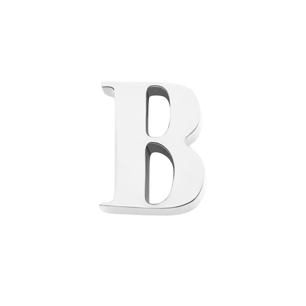Initial Necklace Charm (Silver) - Image 2