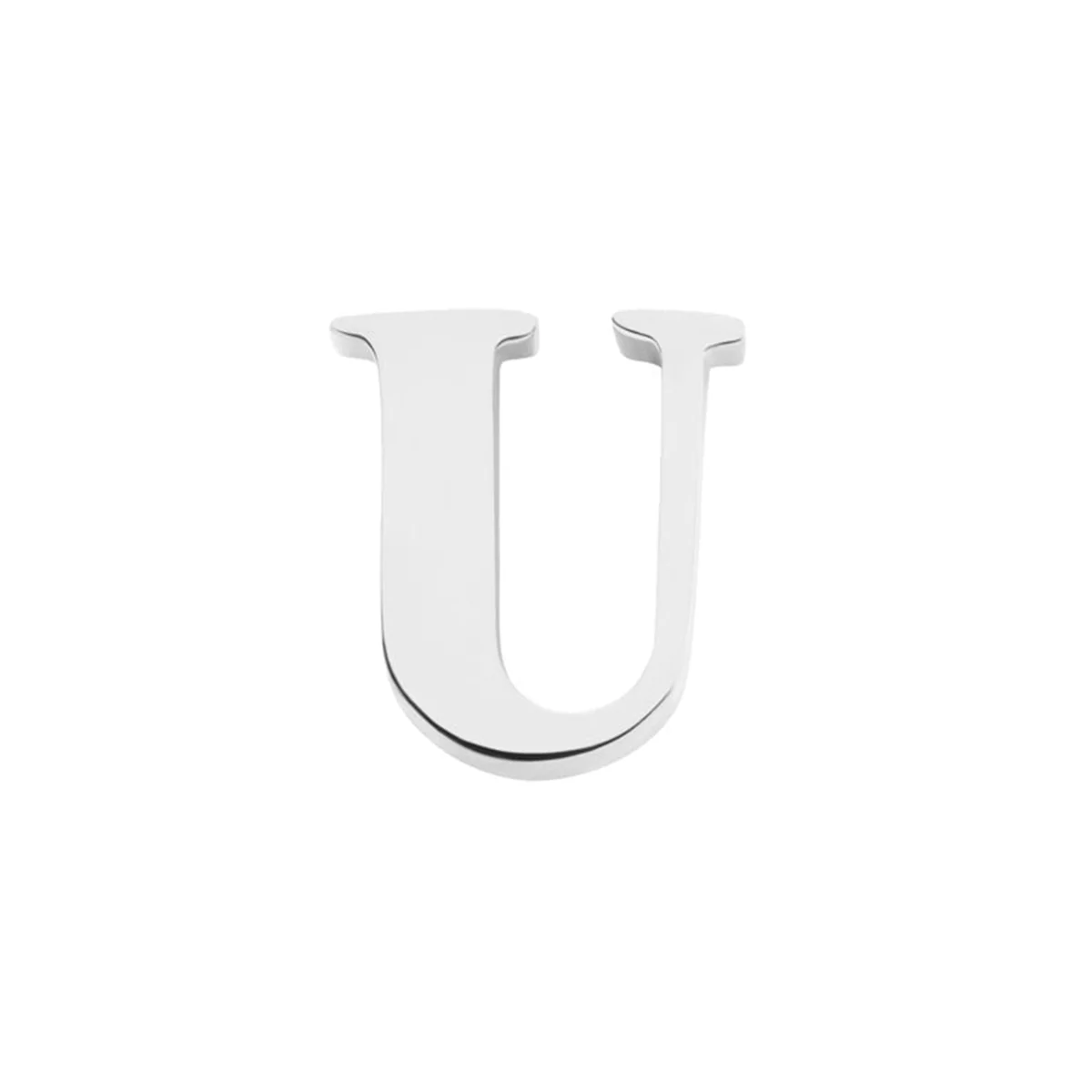 Initial Necklace Charm (Silver) - Image 21
