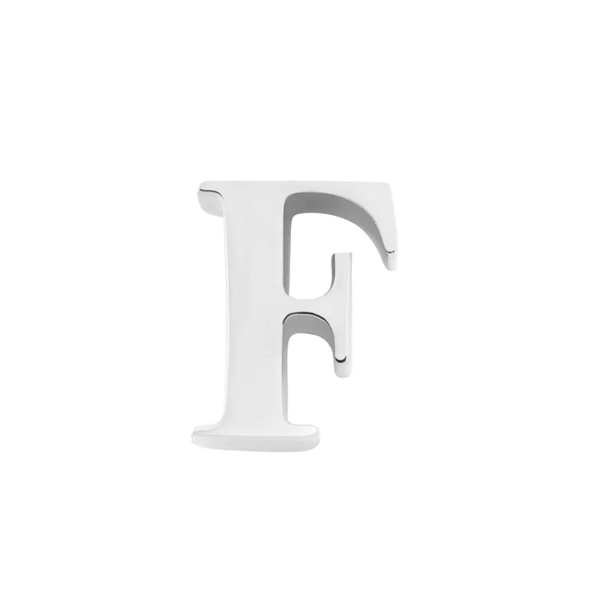 Initial Necklace Charm (Silver) - Image 6