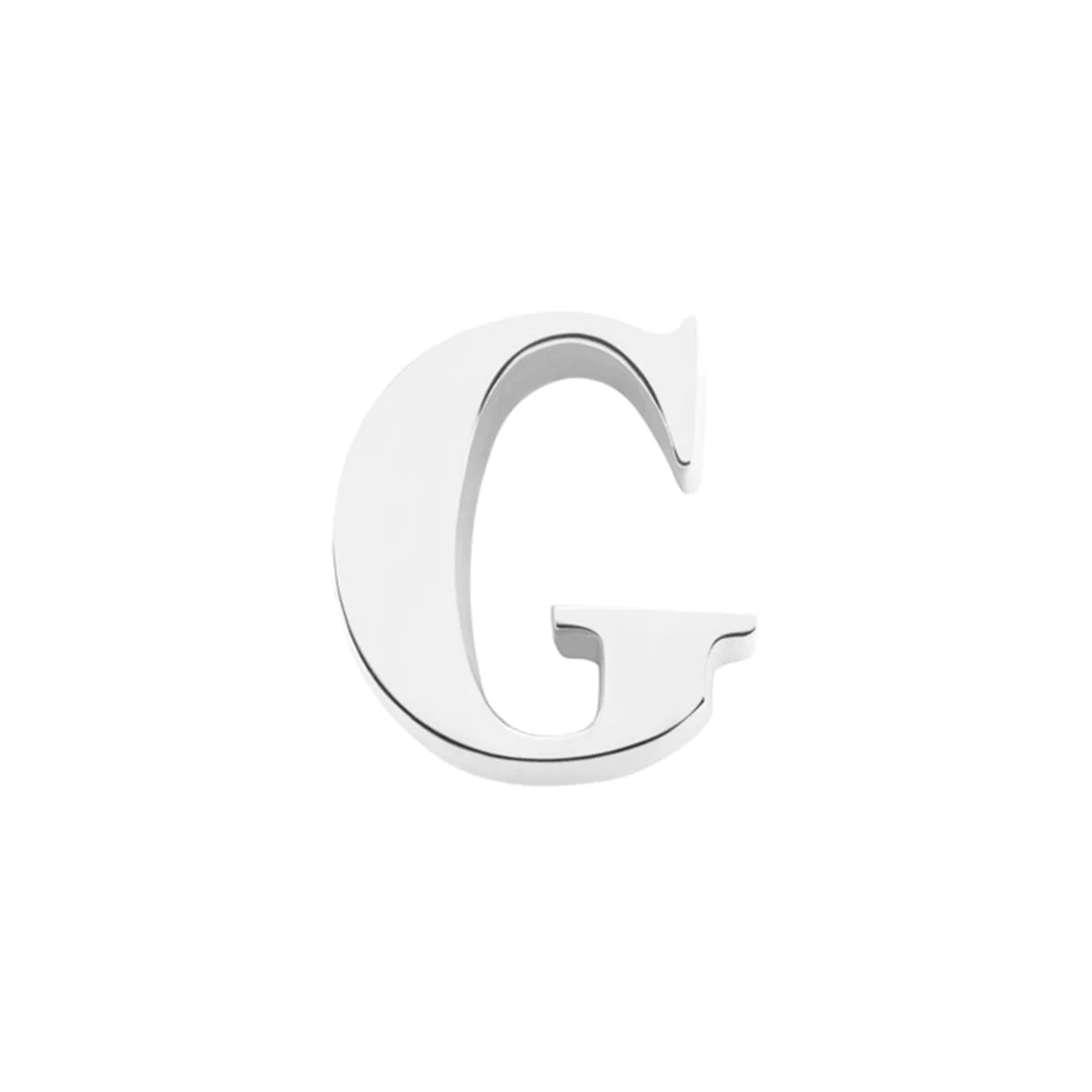 Initial Necklace Charm (Silver) - Image 7