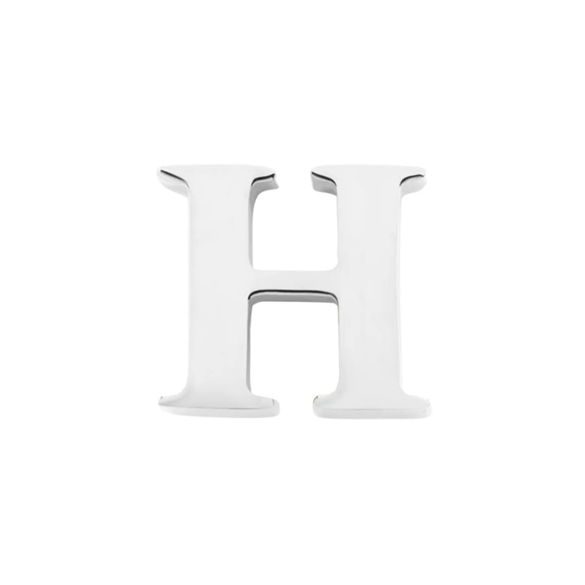 Initial Necklace Charm (Silver) - Image 8