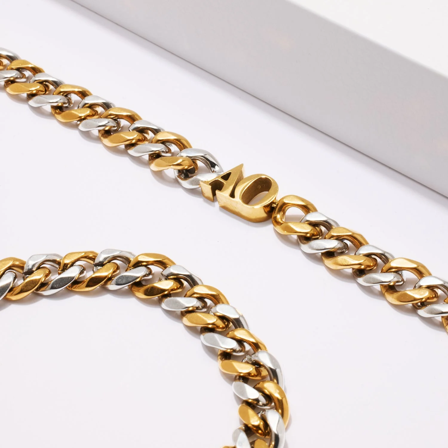 Initial Curb Set (Gold/Silver) - Image 6