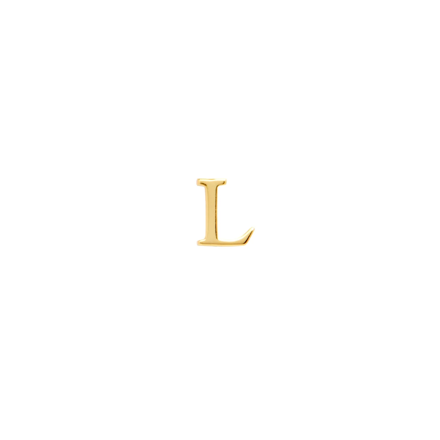 Initial Zip Pull Charm (Gold) - Image 13