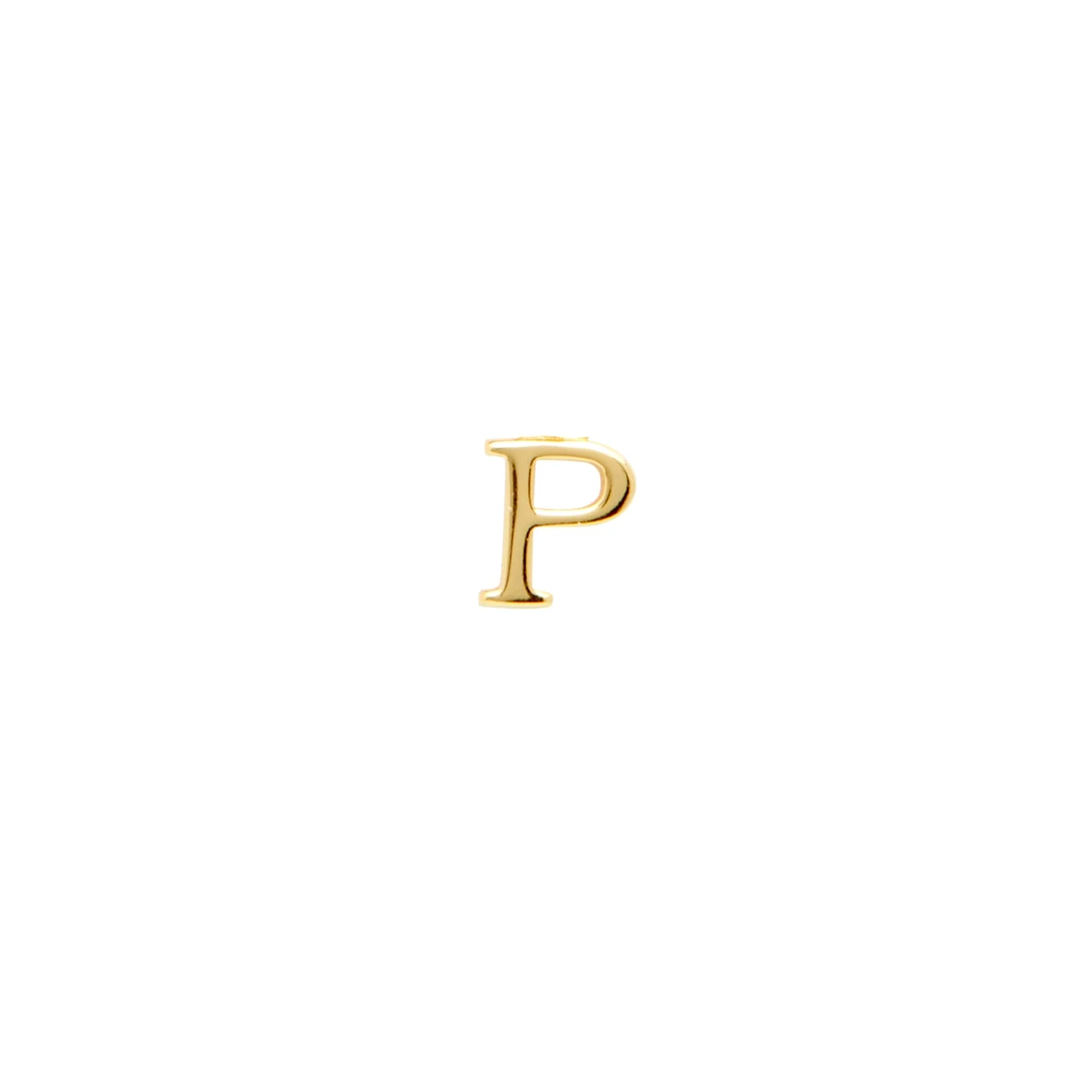 Initial Zip Pull Charm (Gold) - Image 17