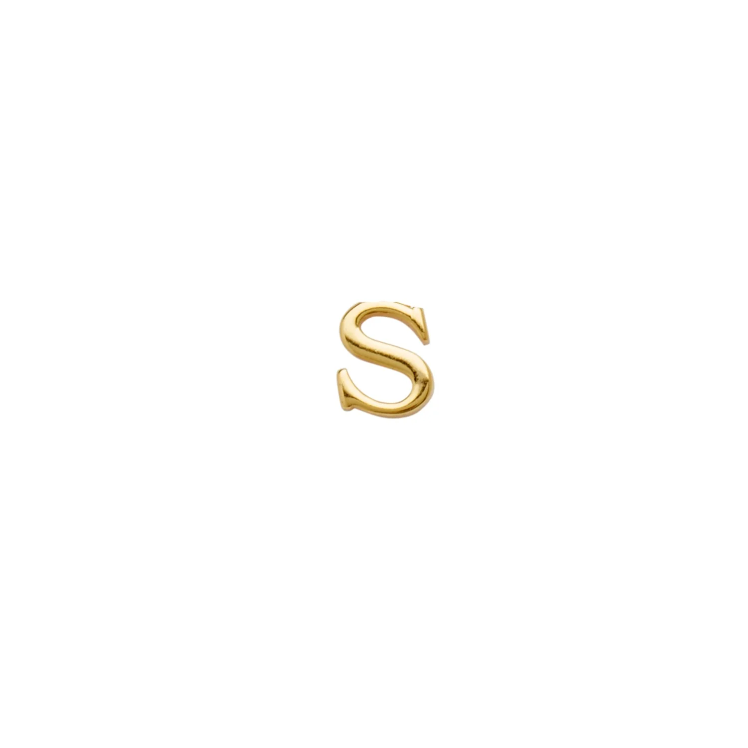 Initial Zip Pull Charm (Gold) - Image 20