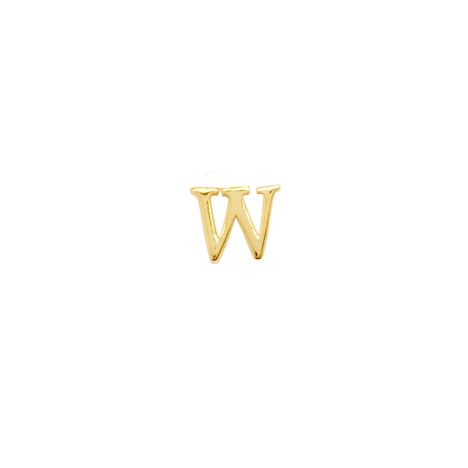 Initial Zip Pull Charm (Gold) - Image 24