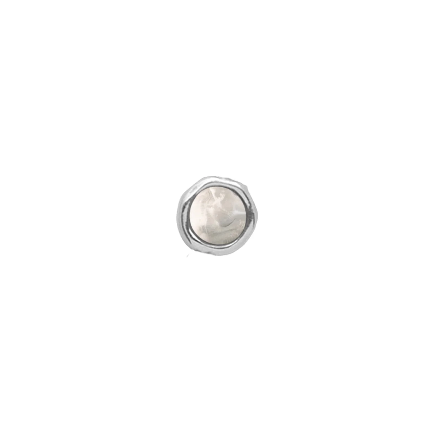 Made Mine Initials & Birthstone Necklace (Silver) - Image 10