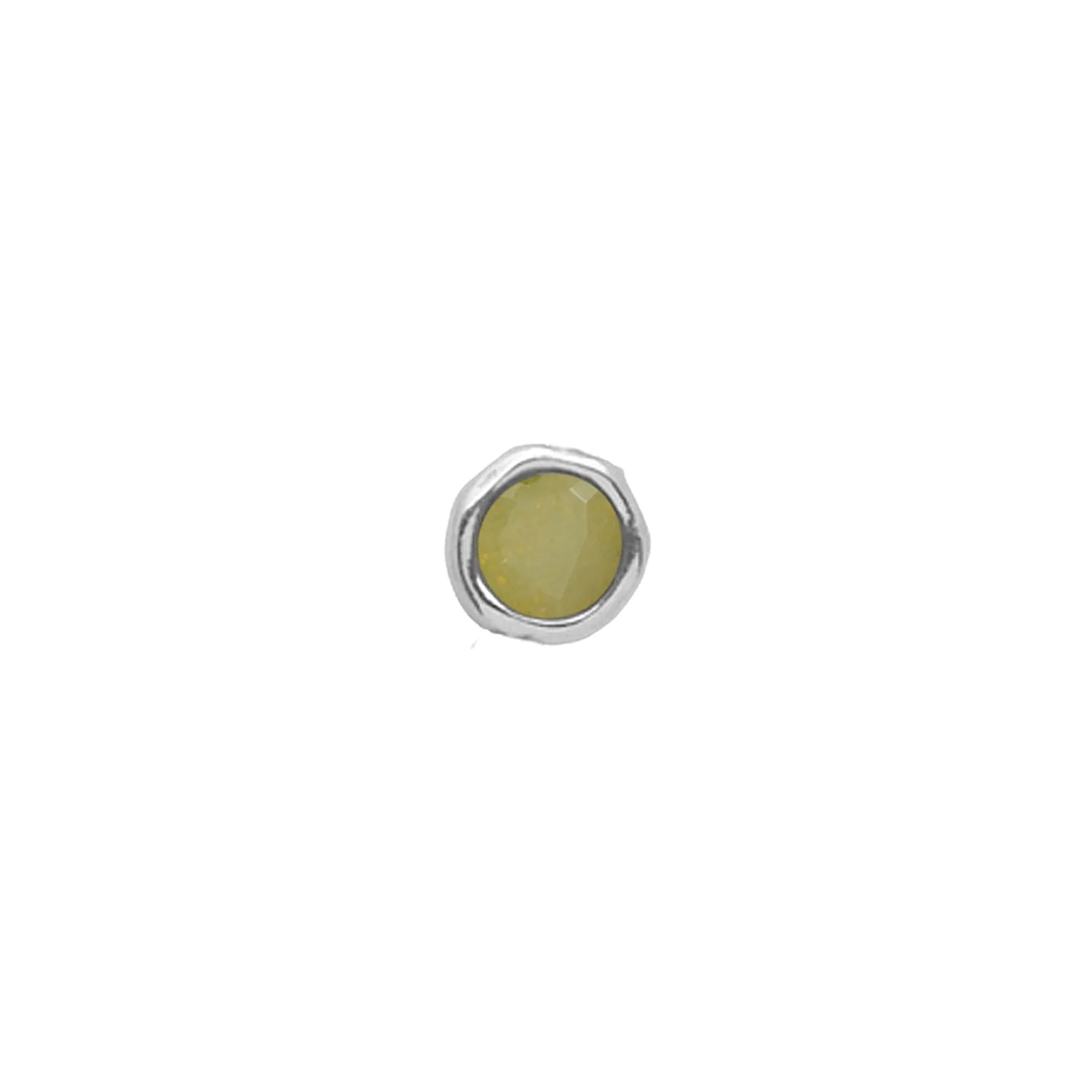 Made Mine Initials & Birthstone Necklace (Silver) - Image 14