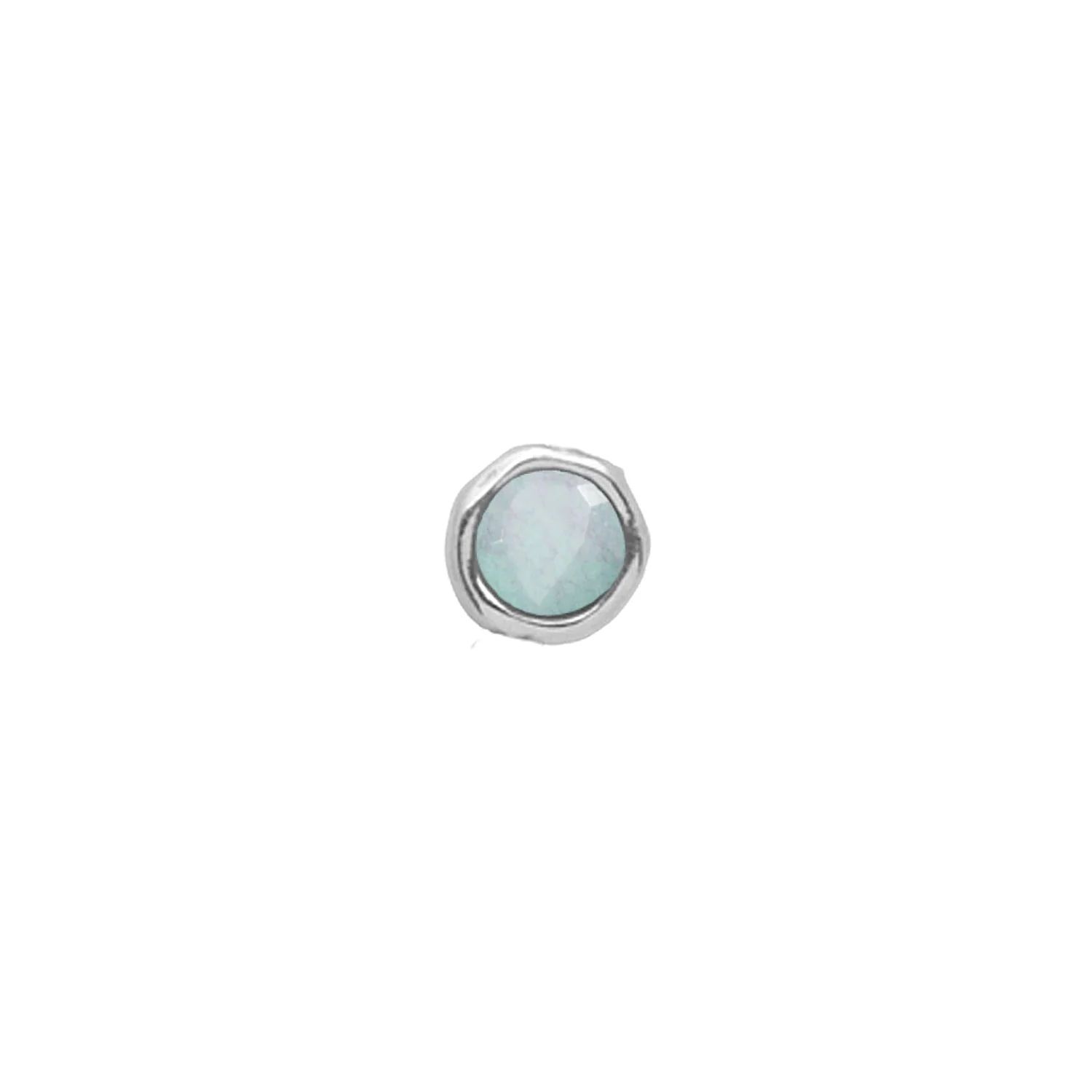 Made Mine Initials & Birthstone Necklace (Silver) - Image 9