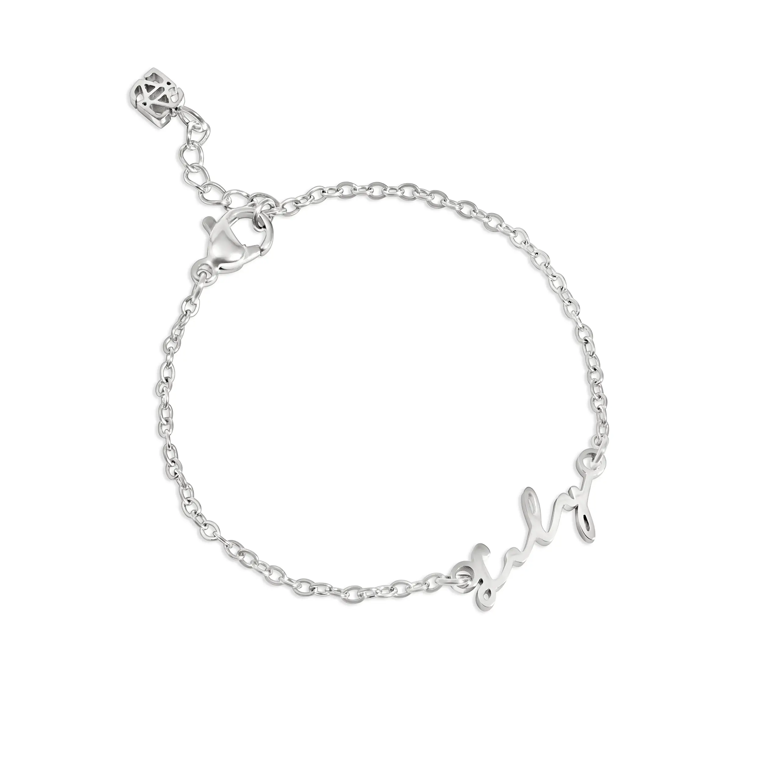 Layering Mini Me Sphere Chain Necklace (Silver) - Image 2