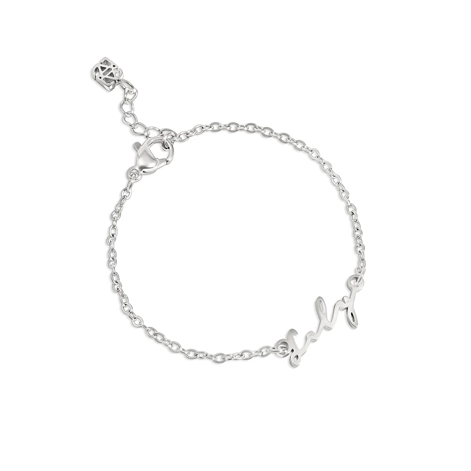 Layering Mini Me Sphere Chain Necklace (Silver) - Image 7