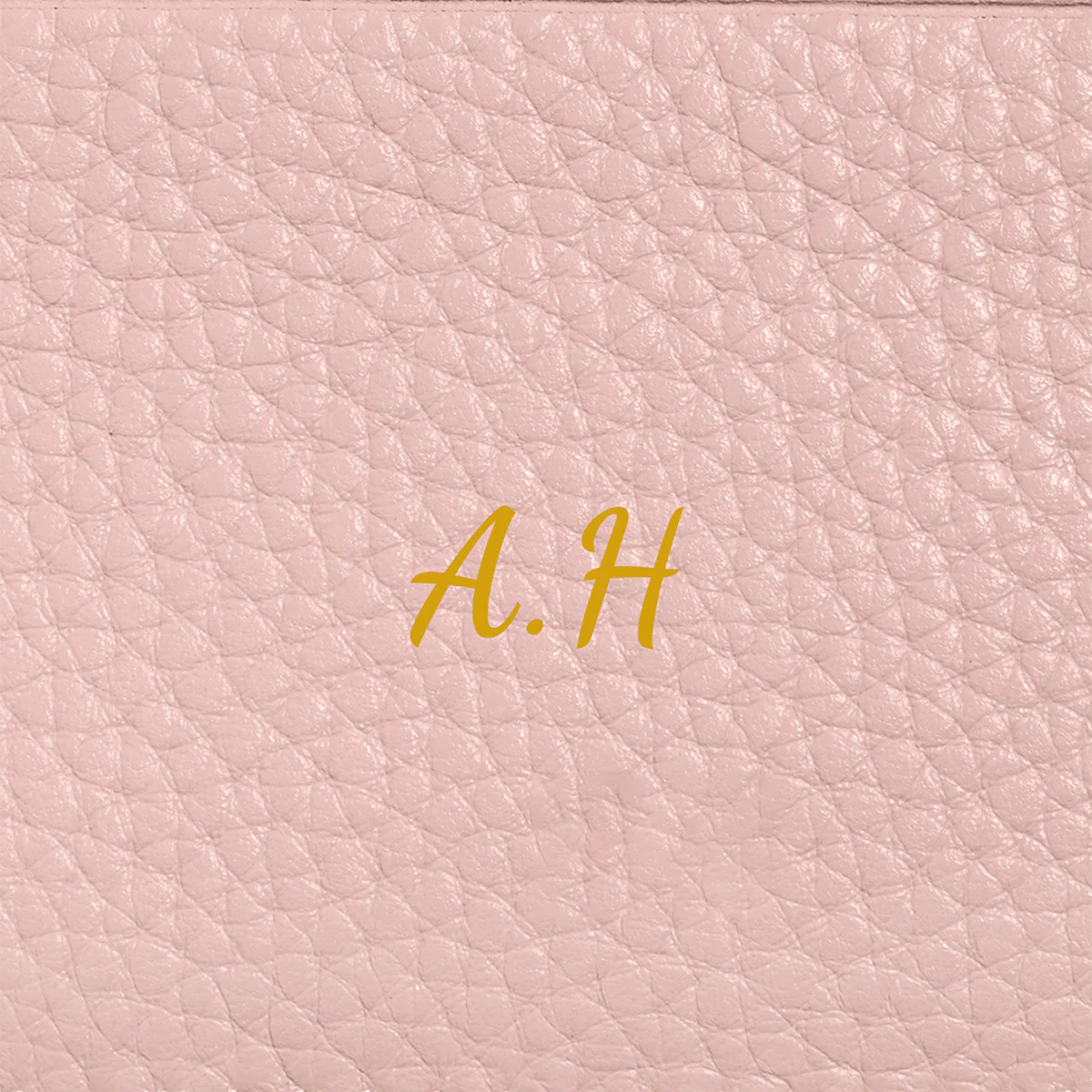 Leather Clutch Pouch (Blush) - Image 11
