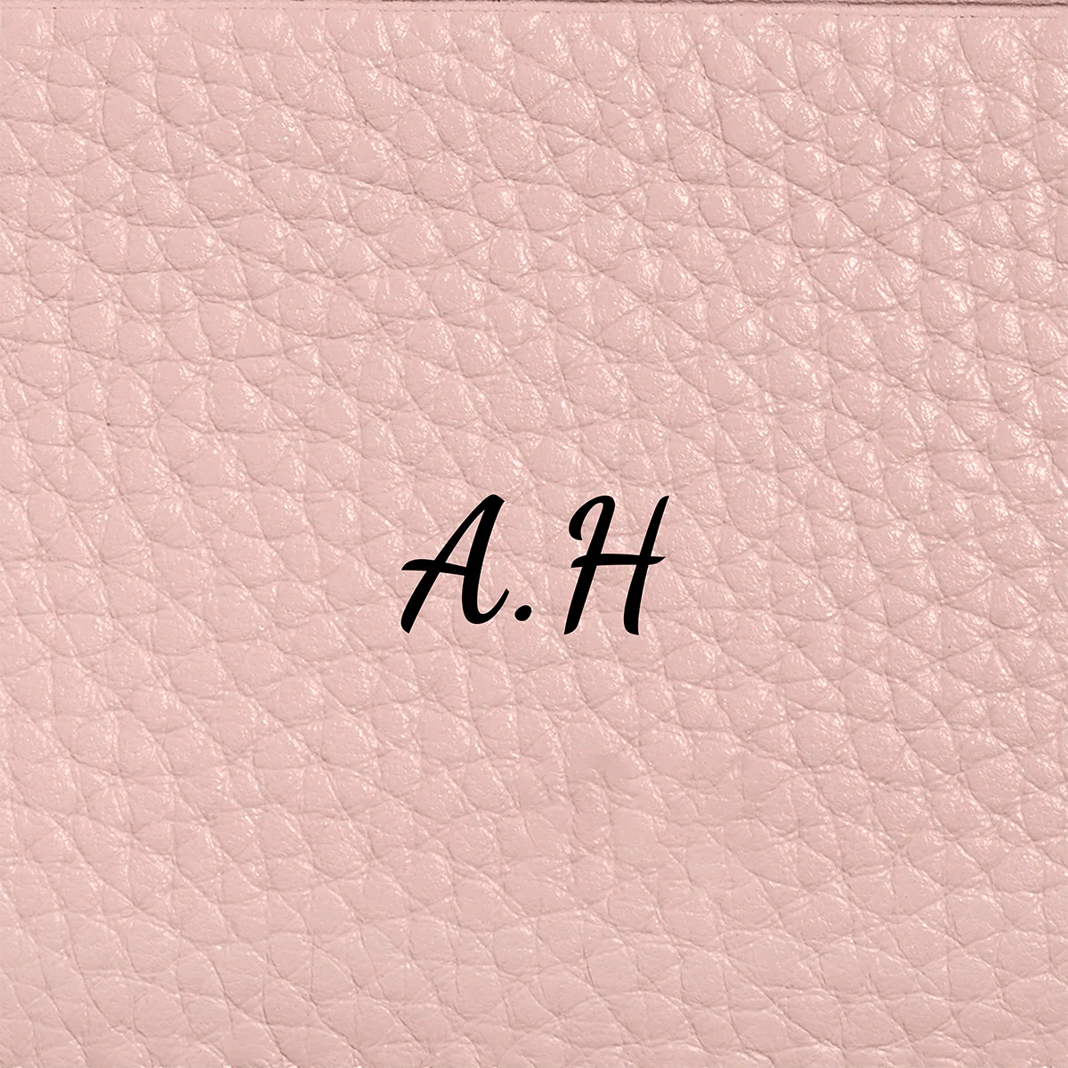 Leather Clutch Pouch (Blush) - Image 10