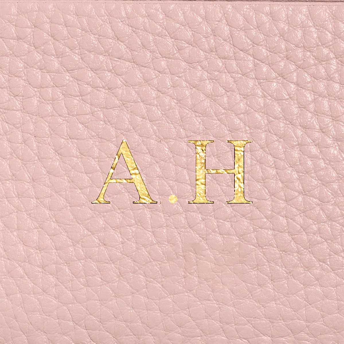 Leather Clutch Pouch (Blush) - Image 7