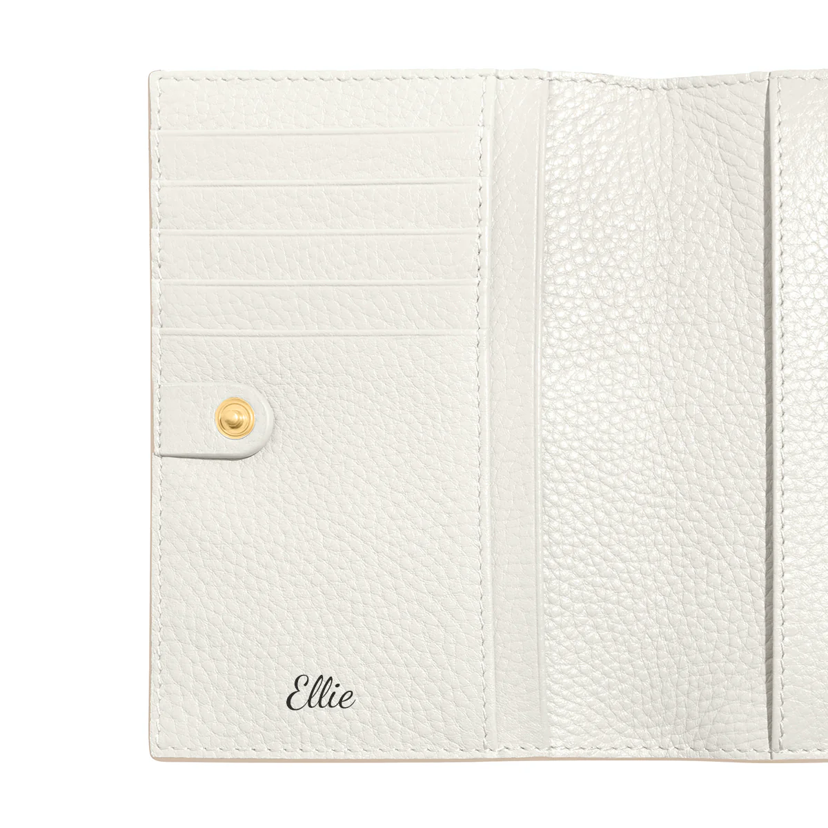 Leather Passport Holder (Ivory) - Image 10