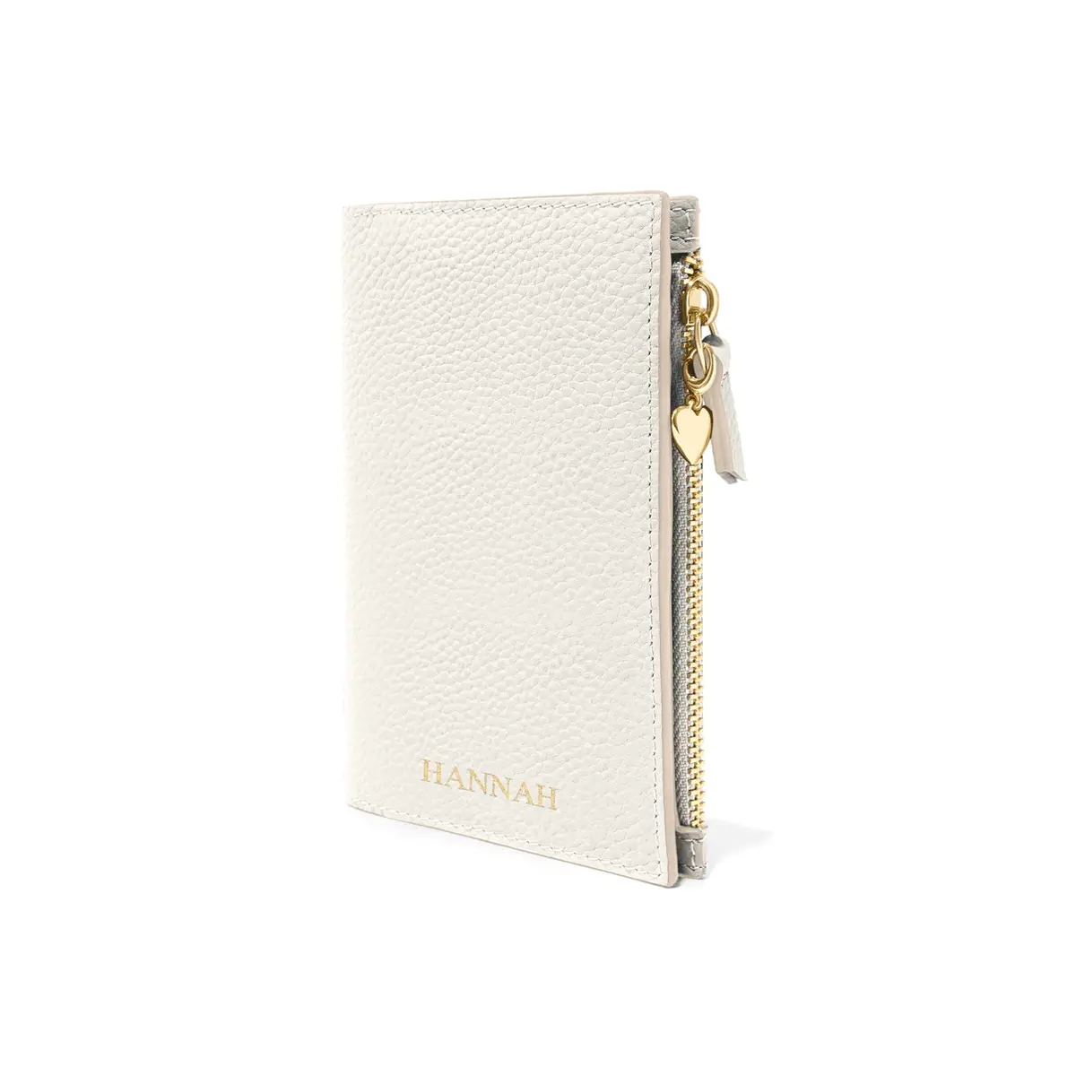 Leather Passport Holder (Ivory) - Image 11