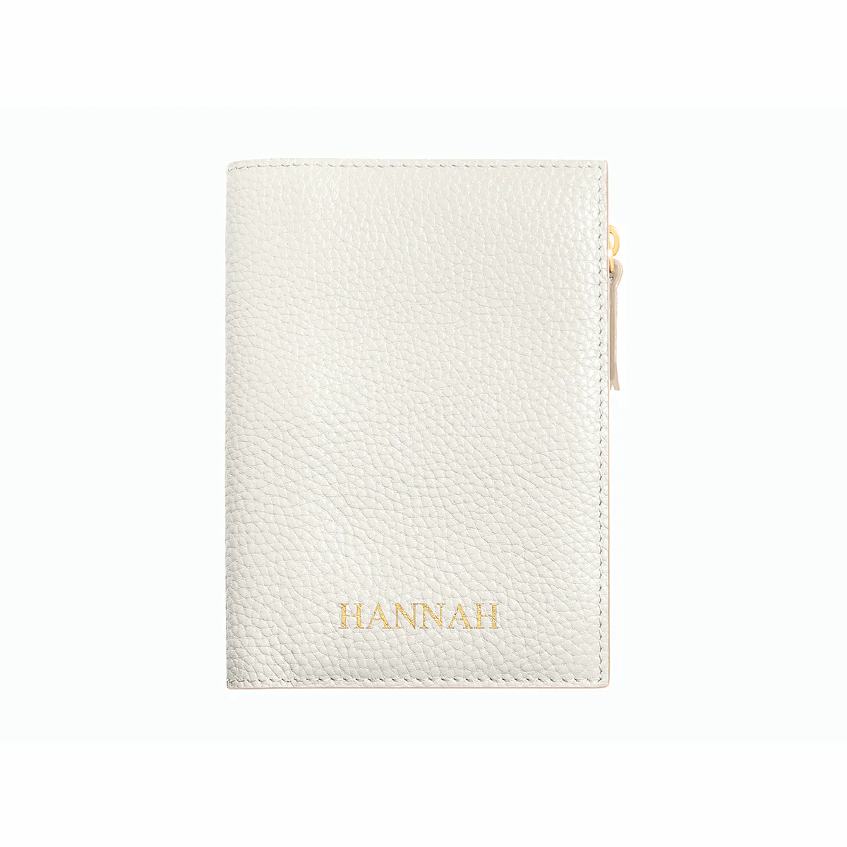 Leather Passport Holder (Ivory) - Image 6