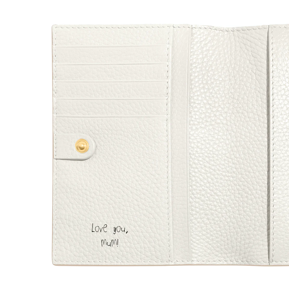 Leather Passport Holder (Ivory) - Image 8
