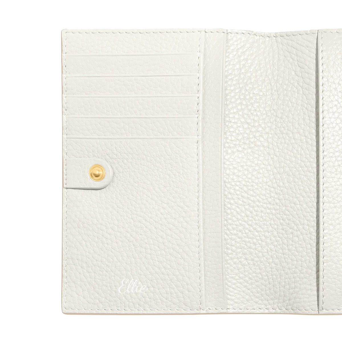Leather Passport Holder (Ivory) - Image 9