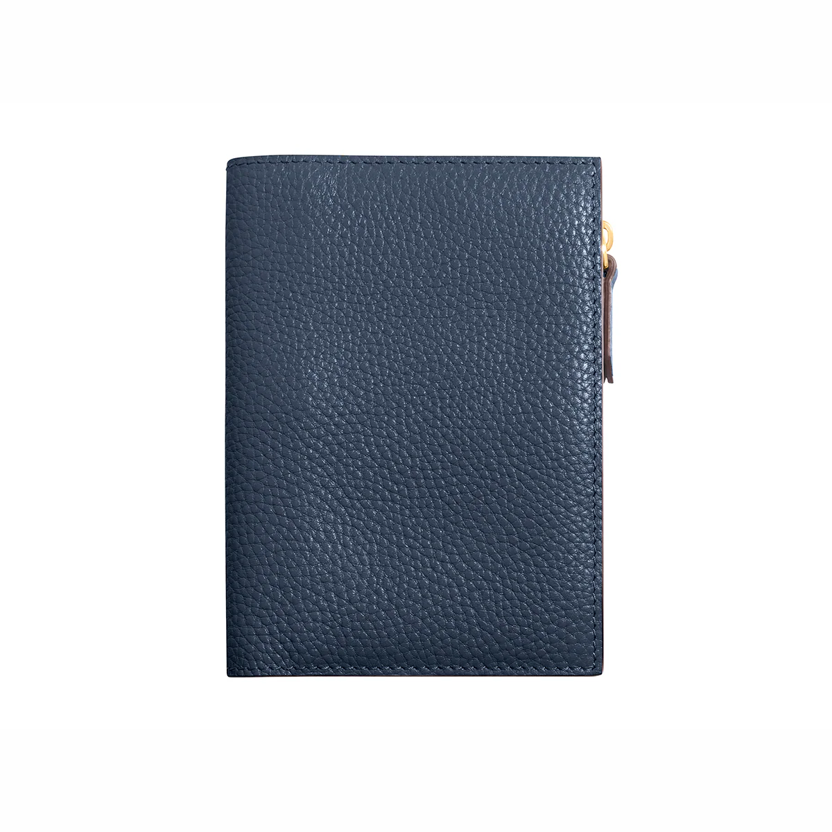 Leather Passport Holder (Navy) - Image 7