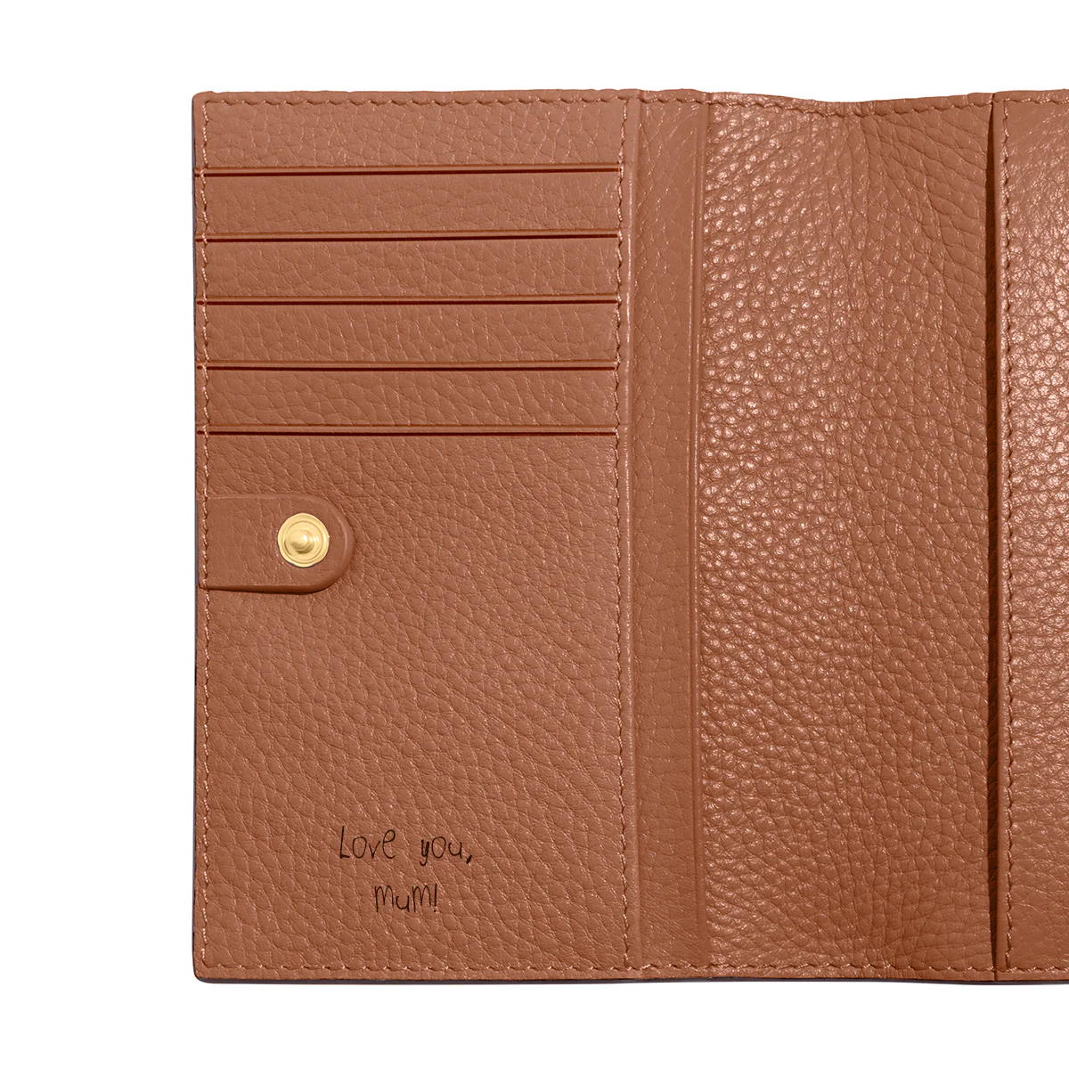 Leather Passport Holder (Tan) - Image 4