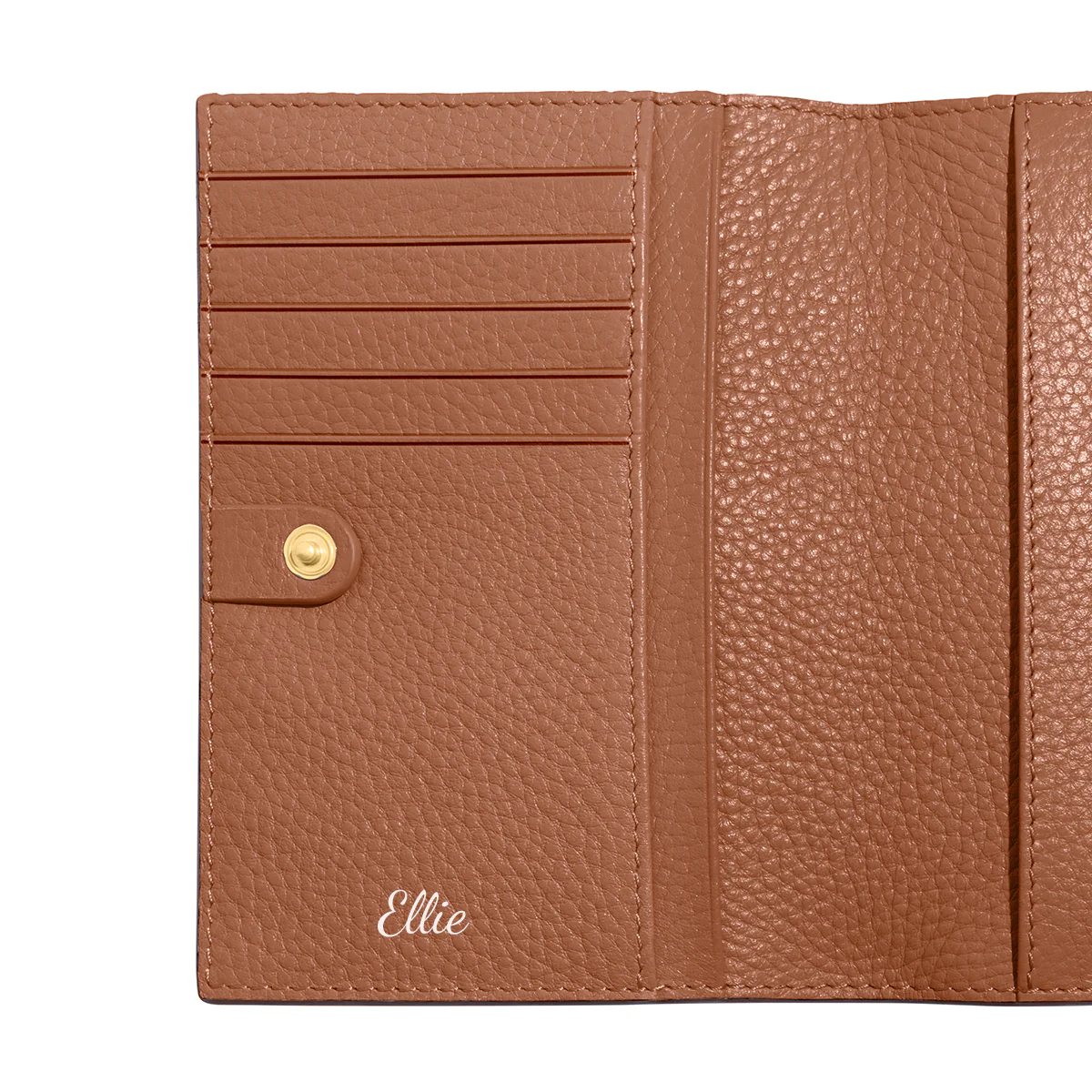 Leather Passport Holder (Tan) - Image 5