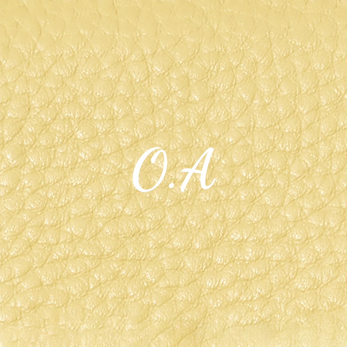 Leather Sun Keyring (Butter Yellow) - Image 7