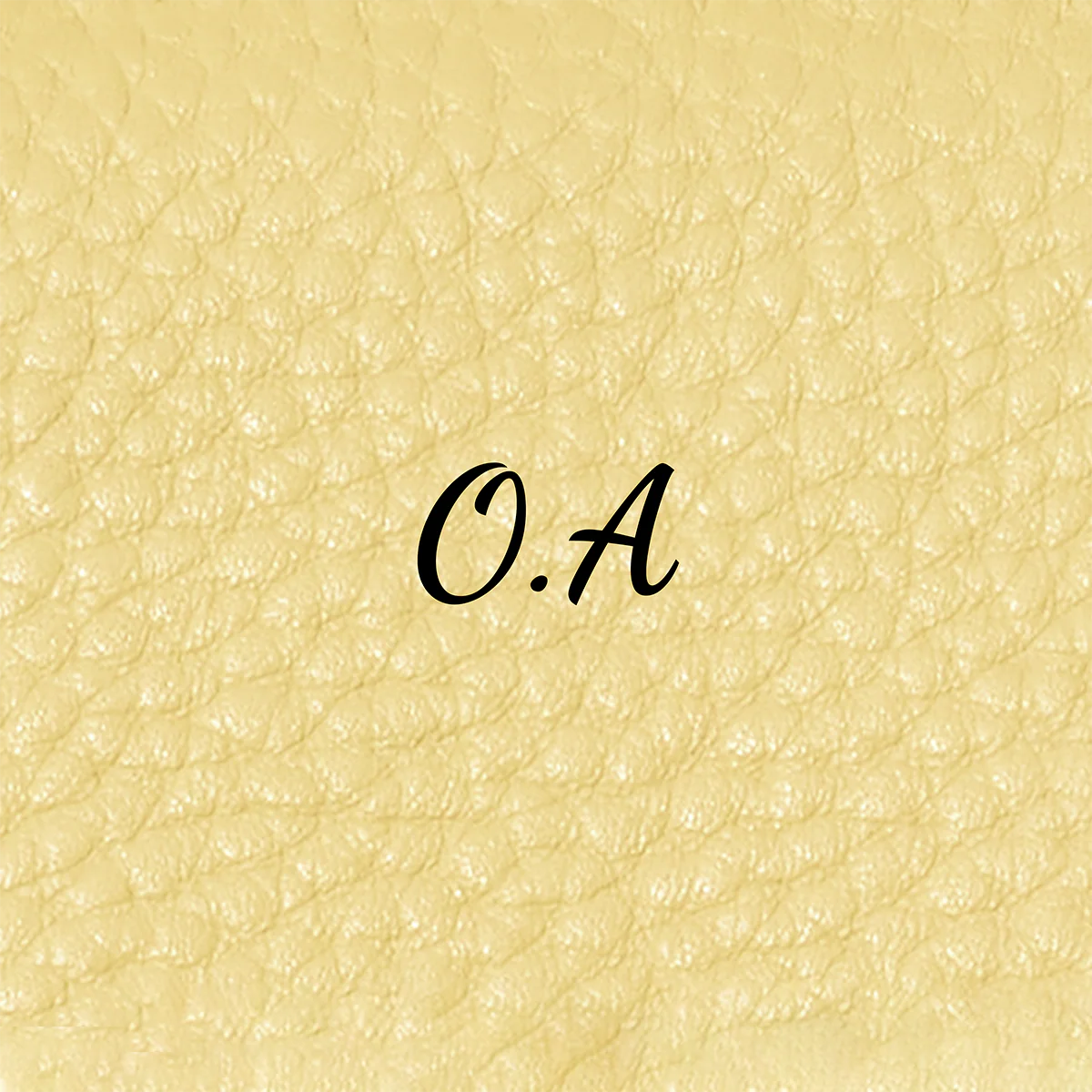 Leather Sun Keyring (Butter Yellow) - Image 8