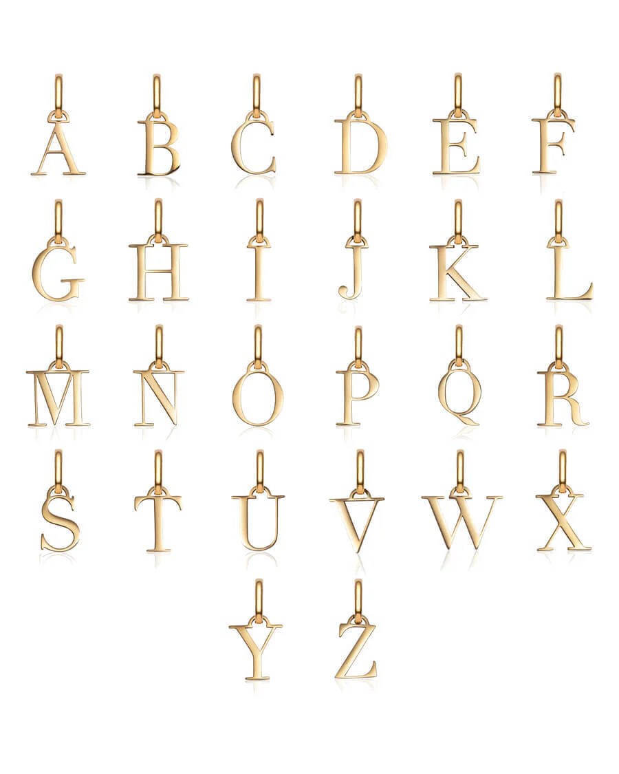 Letter Pendant (Gold) - Image 6