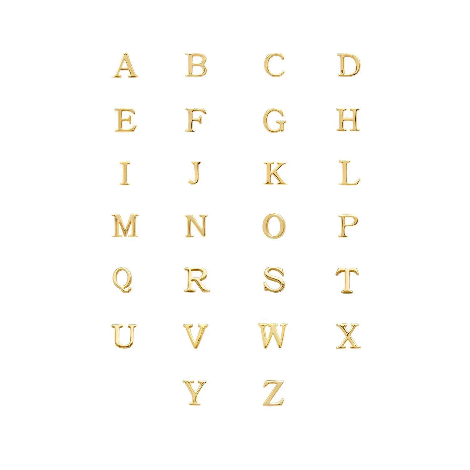 Stories Initial Pendant (Gold) - Image 28