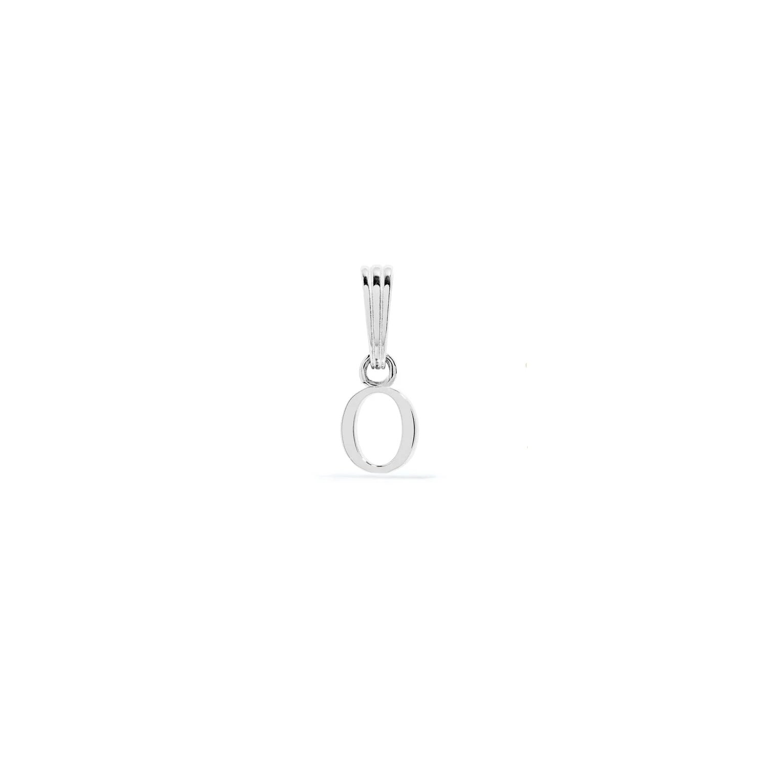 Sterling Silver Mini Initial Pendant (Silver) - Image 15