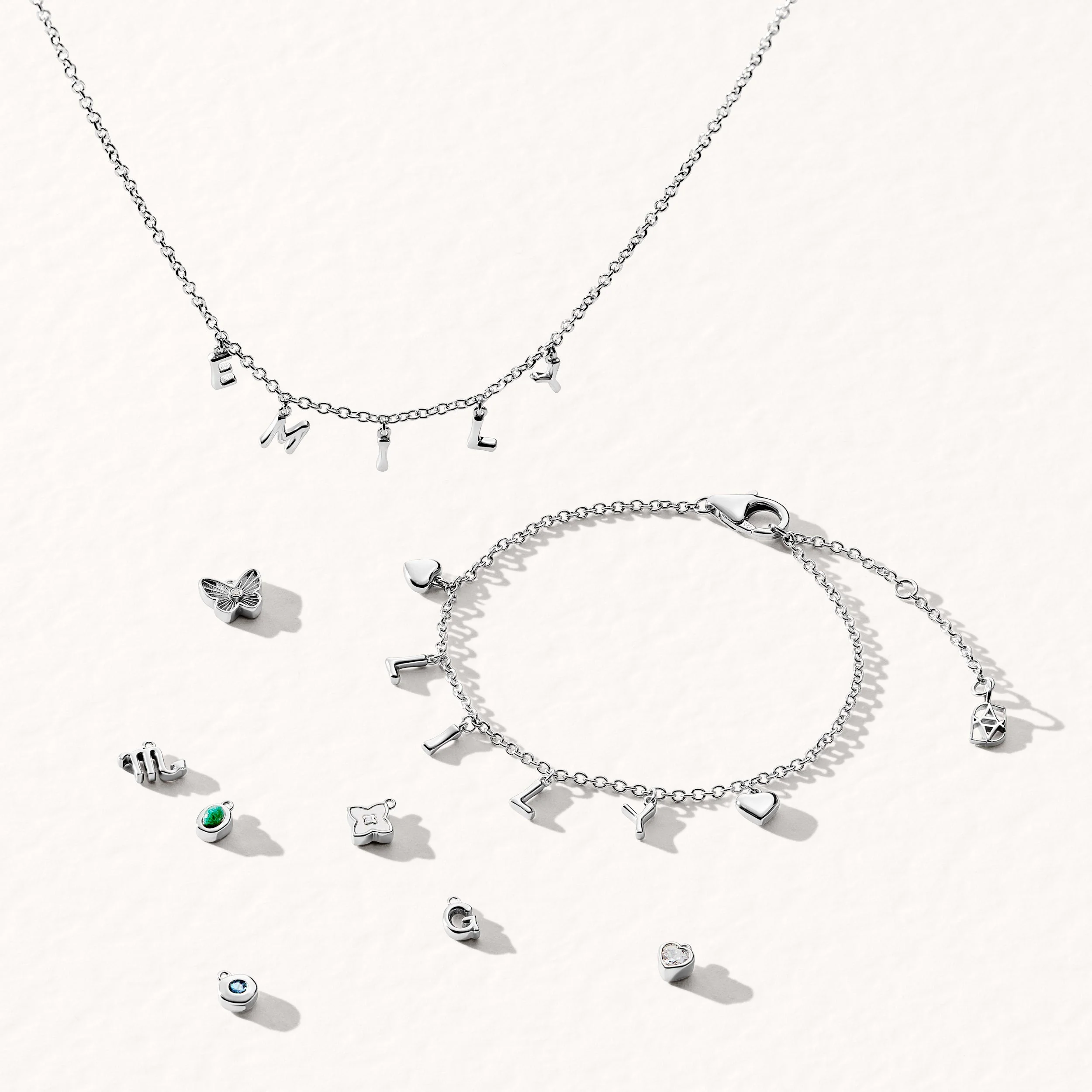 Made Mine Fine Charm Bracelet (Silver) - Image 5