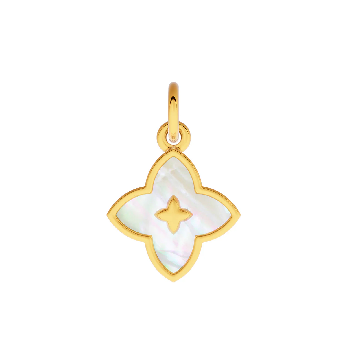 Made Mine Fine Charm - Flower (Gold) - Image 2