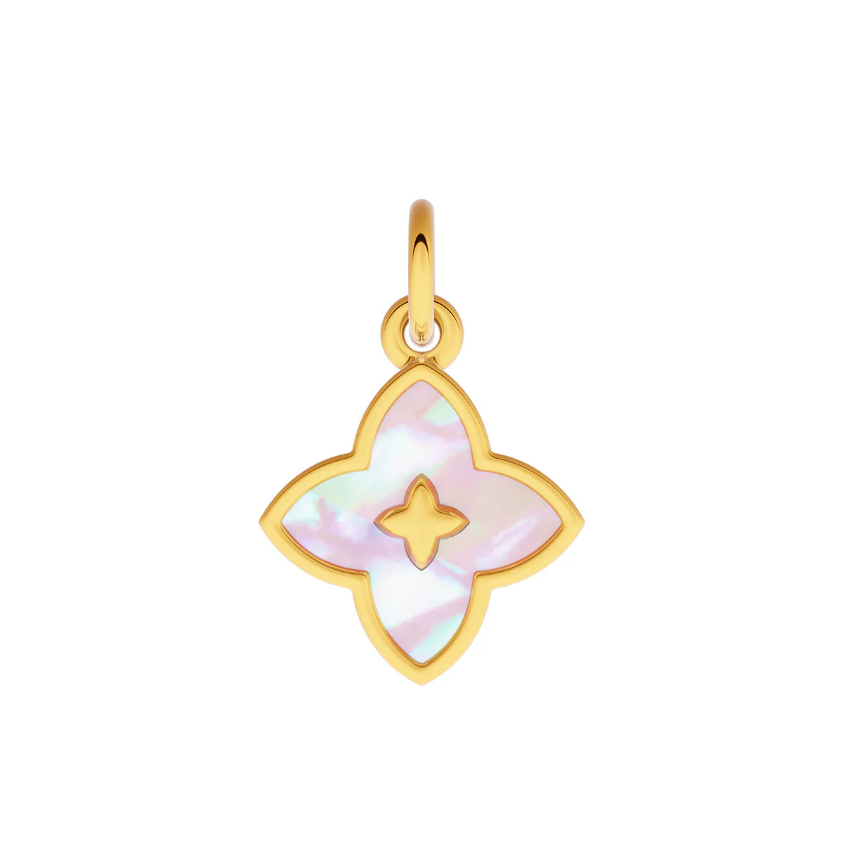 Made Mine Fine Charm - Flower (Gold) - Image 4